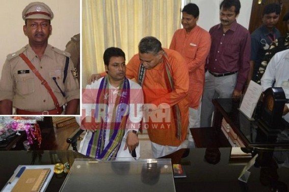 CPI-M penetrates Chief Minister’s inner circle at Secretariat : Gautam Das's relative, Melarmath spy’s recruitment in OSD post rattles Media, TCS, TPS officials, BJP followers Statewide CPI-M penetrates Chief Minister’s inner circle at Secretariat : Gautam Das's relative, Melarmath spy’s recruitment in OSD post rattles Media, TCS, TPS officials, BJP followers Statewide